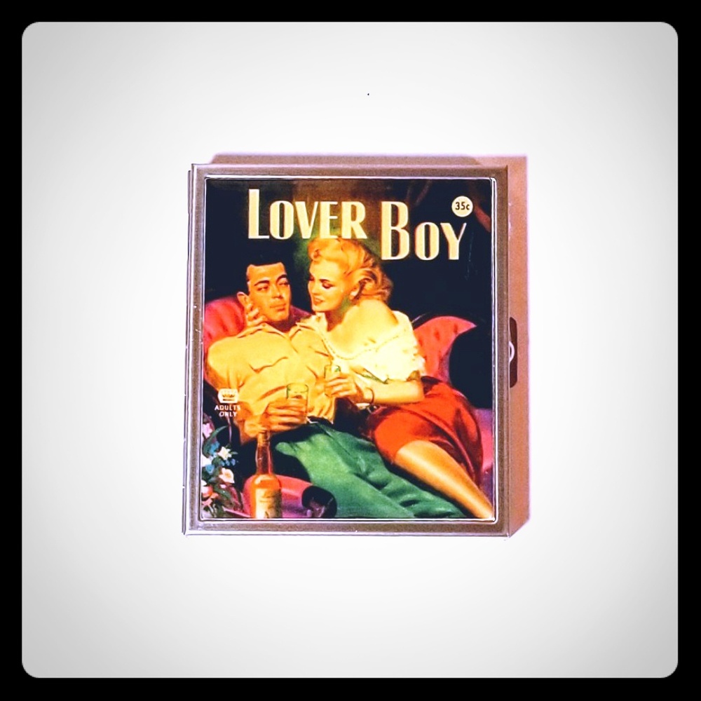 🔹NWOT🔹Vintage Look! Lover Boy Pill Box
